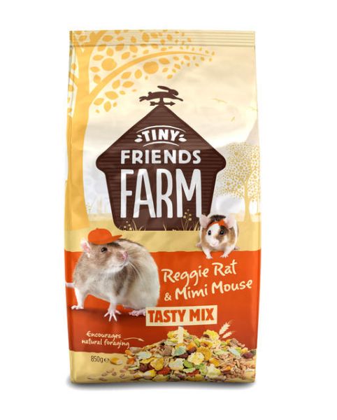 Picture of Supreme Tiny Friends Farm Reggie Rat and Mimi Mouse 850g