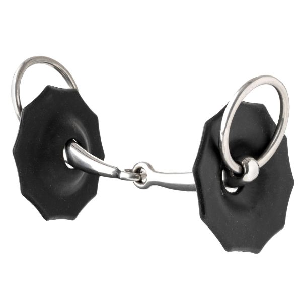 Picture of Le Mieux Contoured Rubber Bit Guards Black