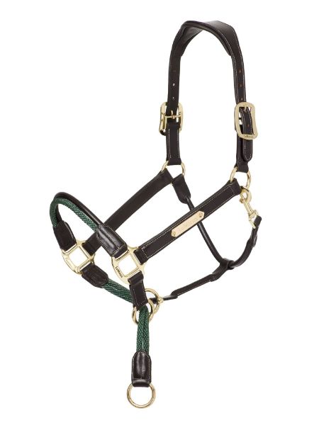 Picture of Le Mieux Rope Control Headcollar Brown