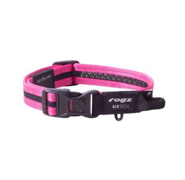 Picture of Rogz AirTech Classic Collar Sunset Pink 26-40cm M