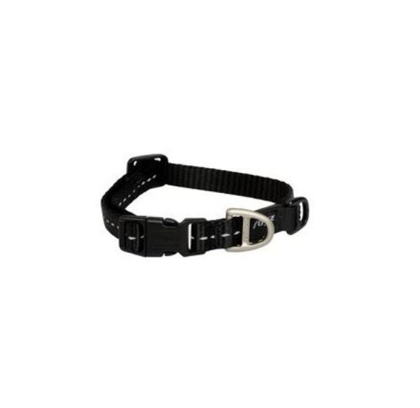 Picture of Rogz Classic Collar Black Small 20-31cm