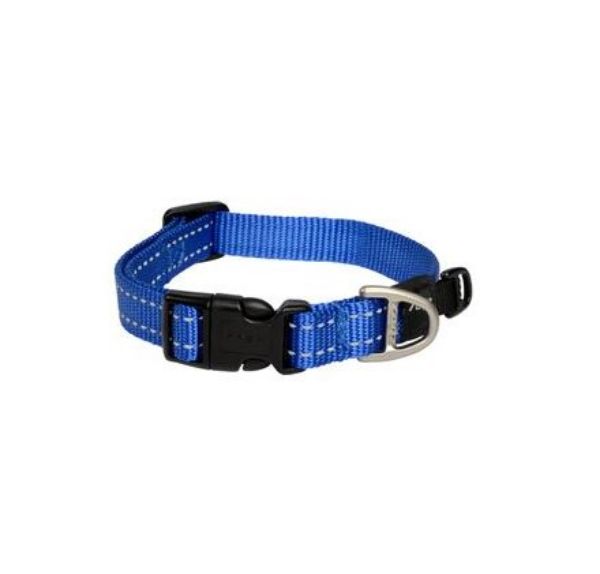 Picture of Rogz Classic Collar Blue Medium 26-40cm