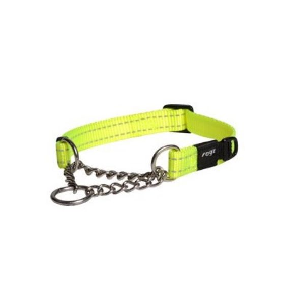 Picture of Rogz Control Chain Collar Dayglo Medium 31-45cm