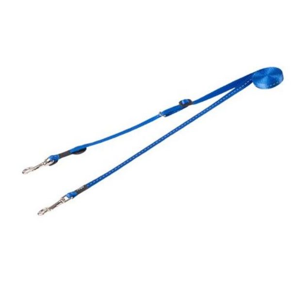 Picture of Rogz Control Multi Lead Blue Small 2.2m x 11mm