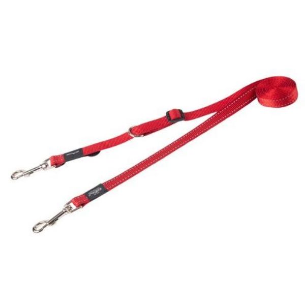 Picture of Rogz Control Multi Lead Red Large 2m x 20mm