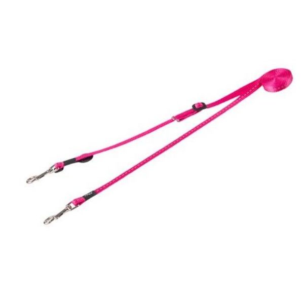 Picture of Rogz Control Multi Lead Pink Small