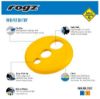 Picture of Rogz RFO Flying Object Yellow 6.5"
