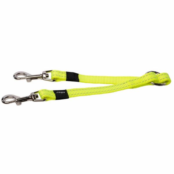 Picture of Rogz Utility Double Split Lead Small Dayglo