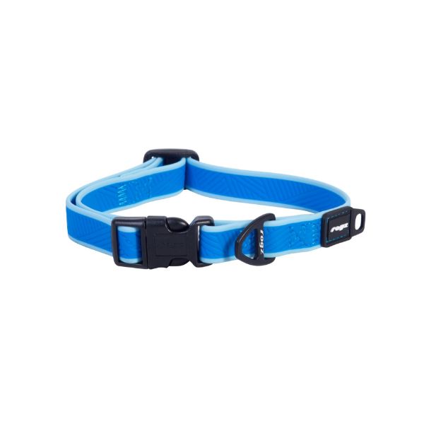 Picture of Rogz Amphibian Classic Collar Blue 26-40cm Medium