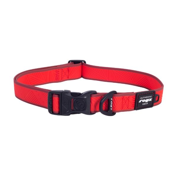 Picture of Rogz Amphibian Classic Collar Red 43-70cm XL