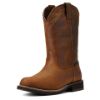 Picture of Ariat Womens Western Delilah Round Toe H2O Boots Distressed Brown