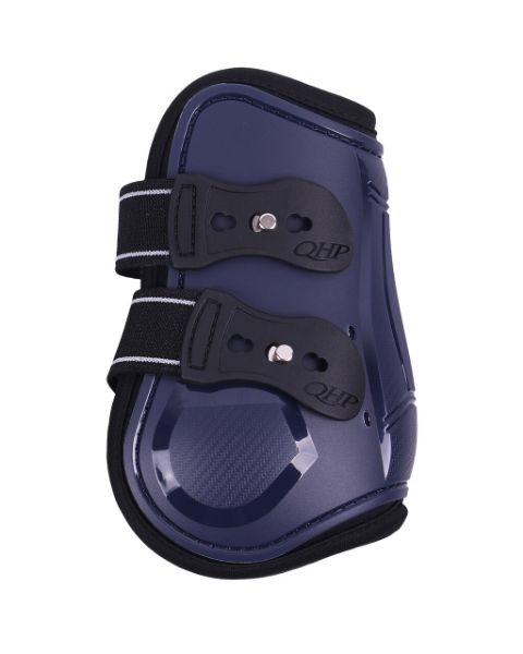Picture of QHP Fetlock Boots Champion Navy