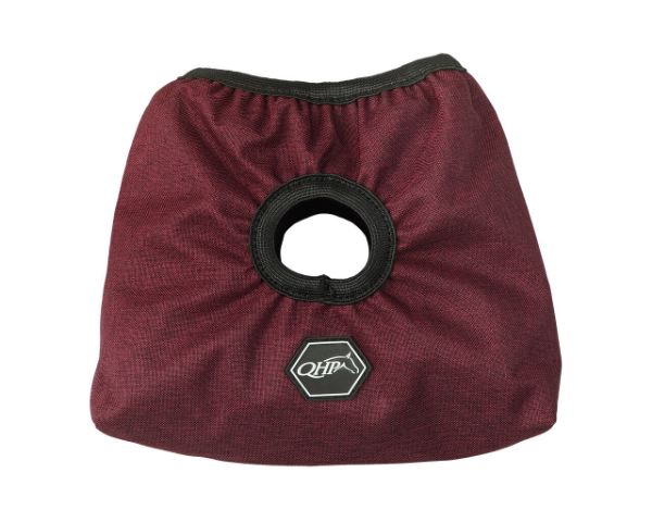 Picture of QHP Stirrup Covers Burgundy