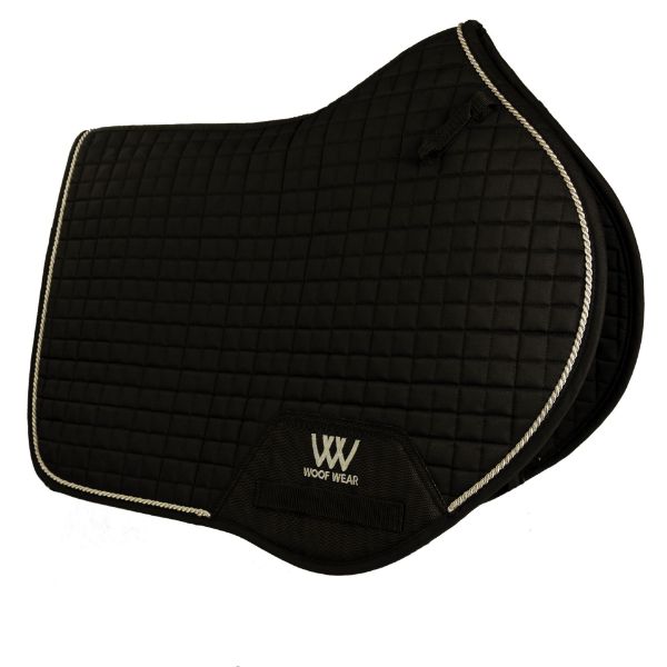 Picture of Woof Wear Close Contact Saddle Cloth Black Full