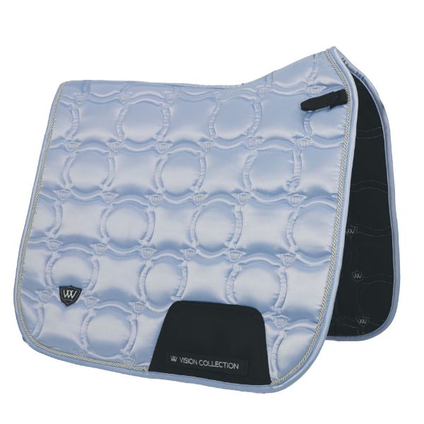 Picture of Woof Wear Vision Dressage Pad Porcelain Blue Full
