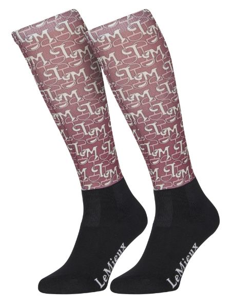 Picture of Le Mieux Adult Footsie Socks LM Orchid