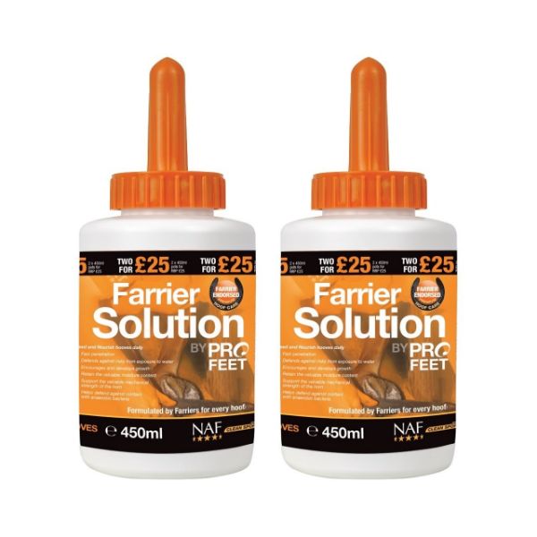 Picture of NAF Pro Feet Farrier Solution 450ml Twin Pack