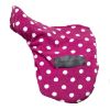 Picture of Supreme Products Ride On Dotty Fleece Saddle Cover Magical Mulberry One Size