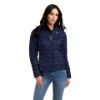Picture of Ariat Womens Ideal Down Jacket Navy Eclipse
