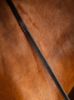 Picture of Le Mieux Rubber Half Lined Reins Brown / Silver Cob 52"