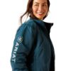 Picture of Ariat Womens Stable Insulated Jacket Reflecting Pond