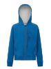 Picture of Le Mieux Hollie Sherpa Lined Hoodie Atlantic