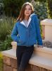 Picture of Le Mieux Hollie Sherpa Lined Hoodie Atlantic