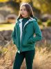 Picture of Le Mieux Hollie Sherpa Lined Hoodie Evergreen
