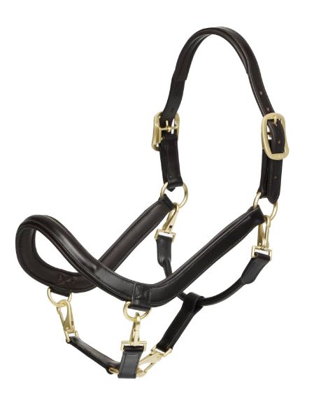 Picture of Le Mieux Leather Grooming Headcollar Brown