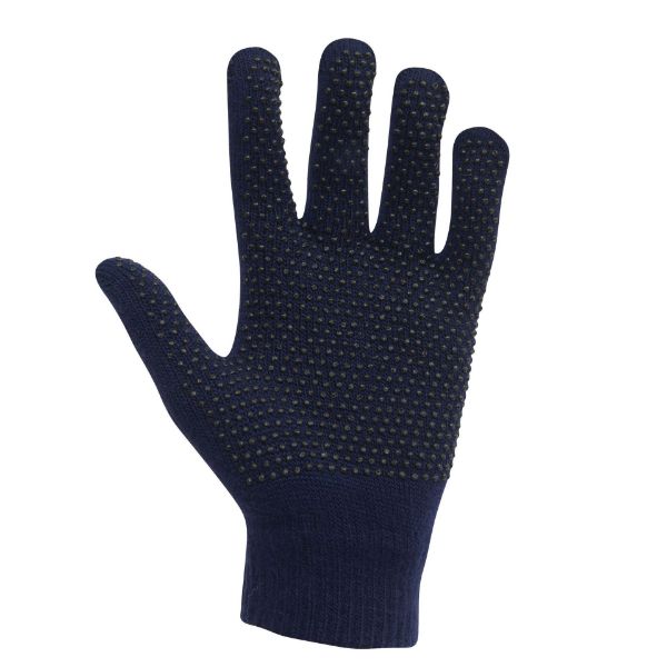 Picture of Dublin Adult Magic Pimple Grip Riding Gloves Navy One Size