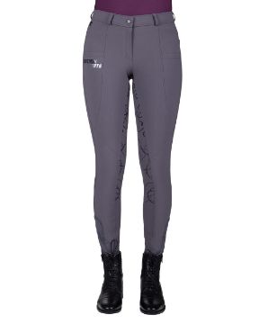 Legacy Ladies Full Grip Riding Tights - Olive