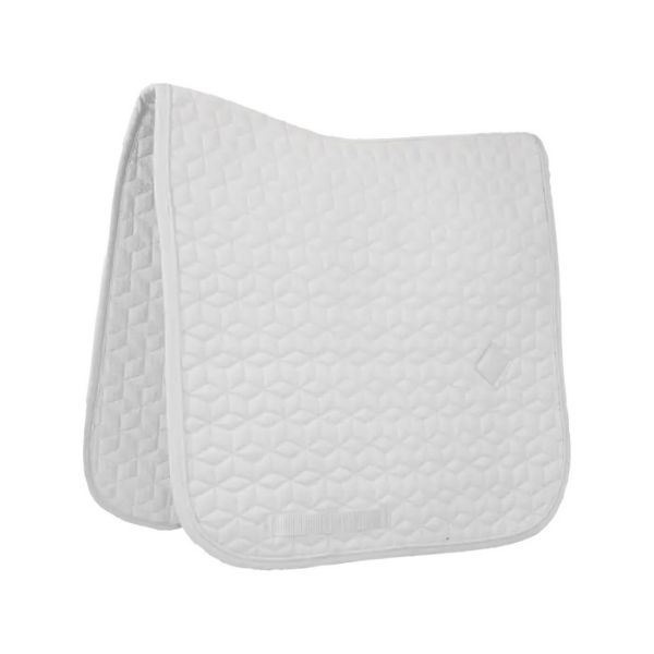 Picture of Kentucky Horsewear Saddle Pad Classic Dressage White Full