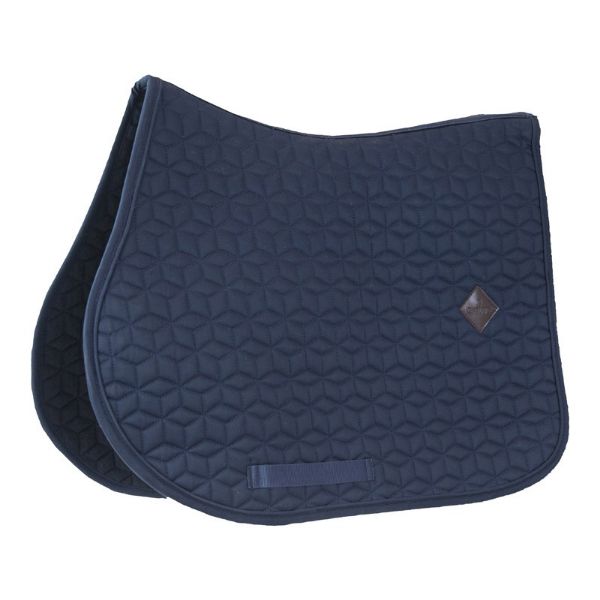 Picture of Kentucky Horsewear Saddle Pad Classic Jumping Navy Full