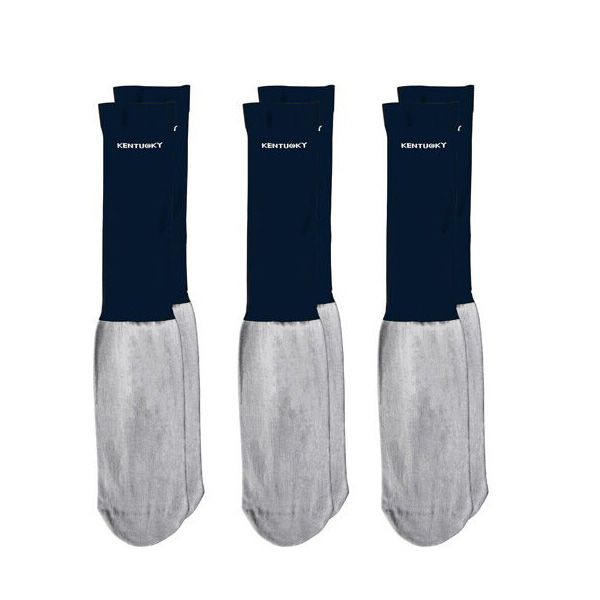 Picture of Kentucky Horsewear Socks Basic Set Of 3 Navy 41/46