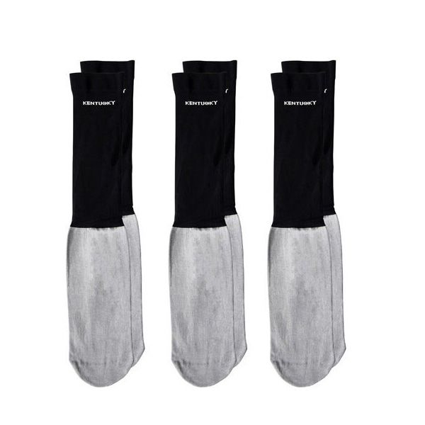 Picture of Kentucky Horsewear Socks Basic Set Of 3 Black 41/46