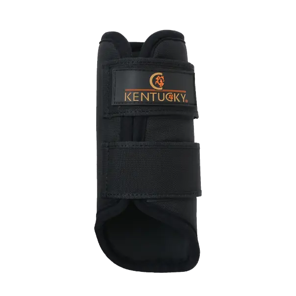 Picture of Kentucky Horsewear Turnout Boots 3D Spacer Black Front Full