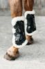 Picture of Kentucky Horsewear Vegan Sheepskin Tendon Boots Bamboo Elastic Black