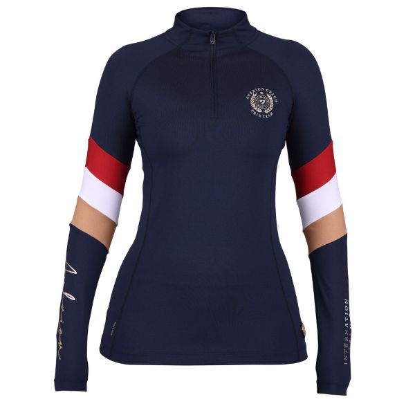 Picture of Aubrion Adults Team Winter Base Layer Navy