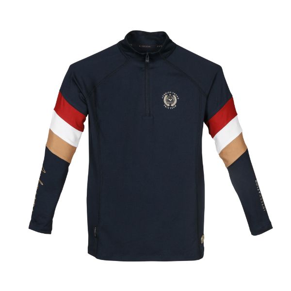 Picture of Aubrion Young Rider Team Winter Base Layer Navy 