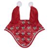 Picture of QHP Ear Net Merry Christmas Red Full