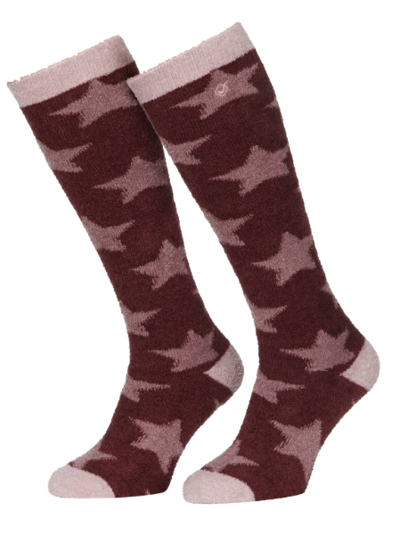 Picture of Le Mieux Adult Sasha Star Fluffies Socks Orchid