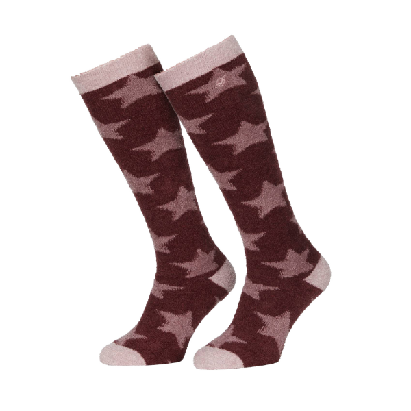 Picture of Le Mieux Junior Sasha Star Fluffies Socks Orchid