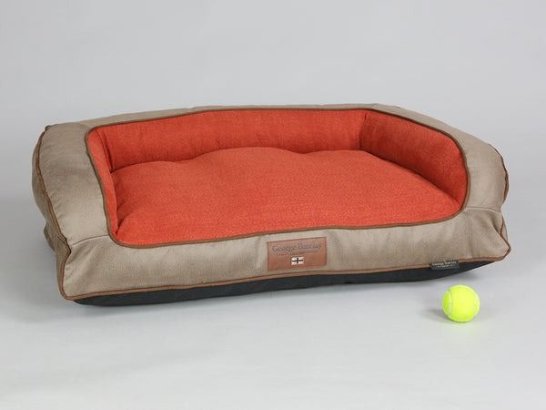 Picture of George Barclay Selbourne Orthopaedic Sofa Bed Ginger/Ember Medium