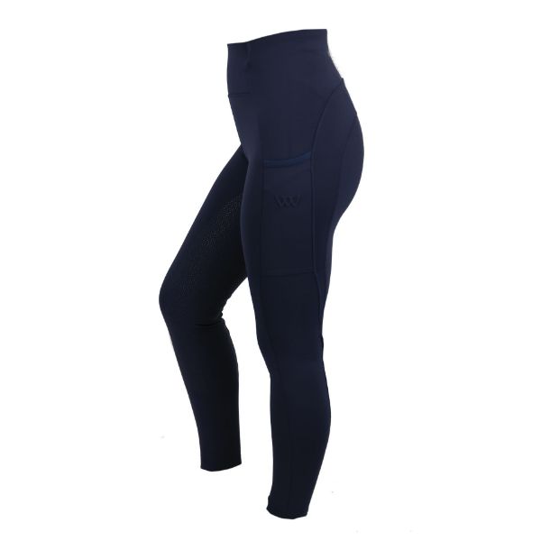 Picture of Woof Wear Original Riding Tights Full Seat Navy