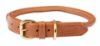 Picture of Weatherbeeta Rolled Leather Dog Collar Tan