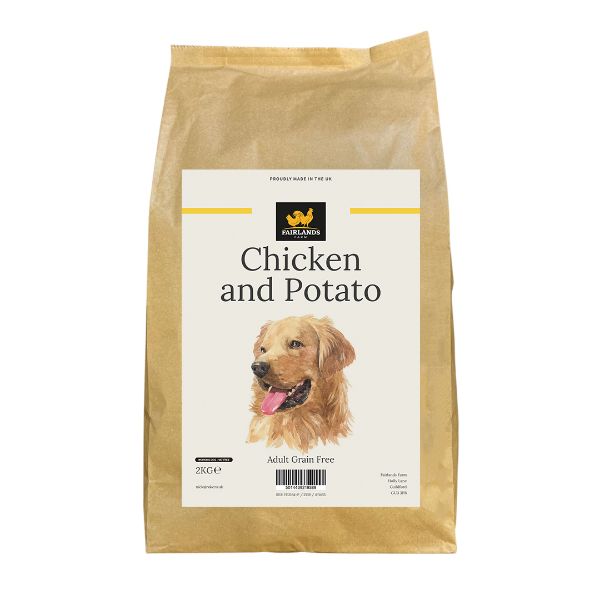 Picture of Fairlands Farm Adult Working Dog Grain Free Chicken & Potato 2kg