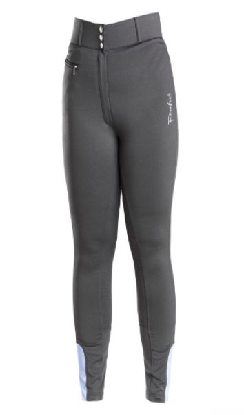 Picture of Firefoot Kids Bankfield Sticky Bum Breeches Grey/Blue