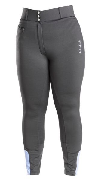 Picture of Firefoot Ladies Bankfield Sticky Bum Breeches Grey/Blue