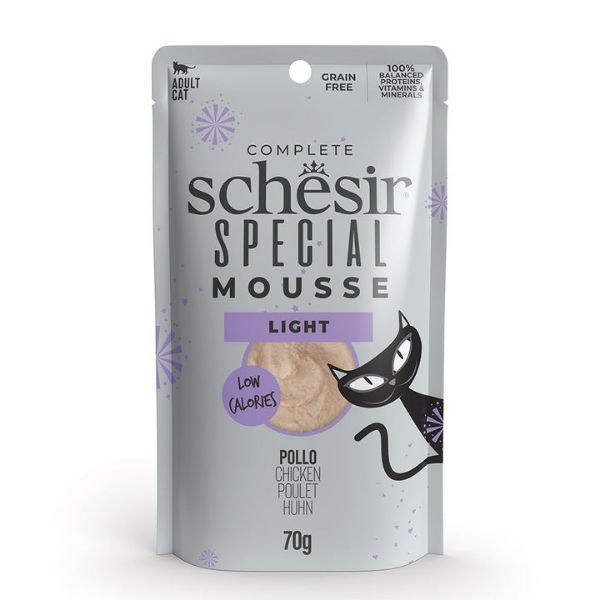 Picture of Schesir Special Adult Cat Light Chicken In Mousse 70g