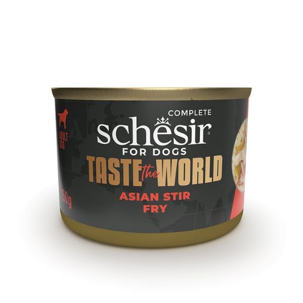 Picture of Schesir Taste The World Adult Dog Asian Stir Fry In Broth 150g